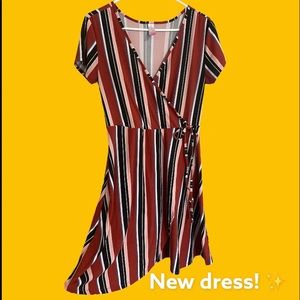 NOBO multicolor striped dress size large 💝
